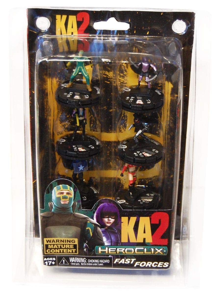 Amazon.com: Kick-ass 2 Heroclix Fast Forces Mini-figure 6-pack
