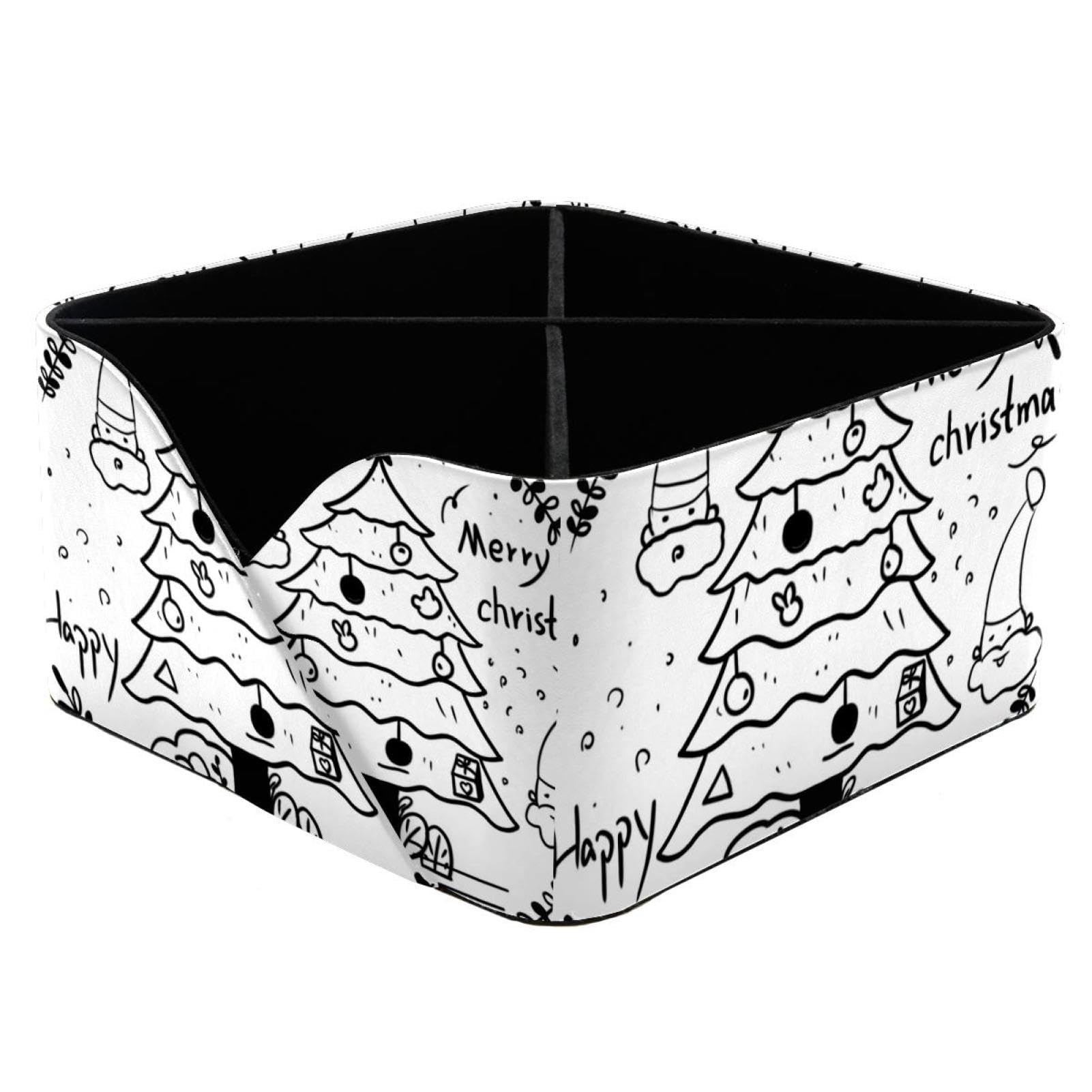 Boîte de rangement de Noël polyvalente pour organiser le salon durant les fêtes
