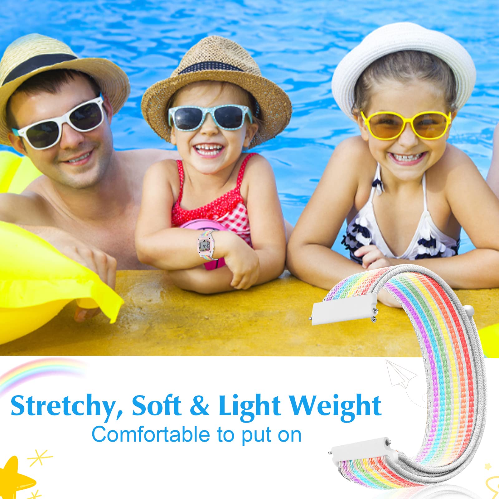 Amazon.com: Snyeest Replacement Nylon Band Compatible with