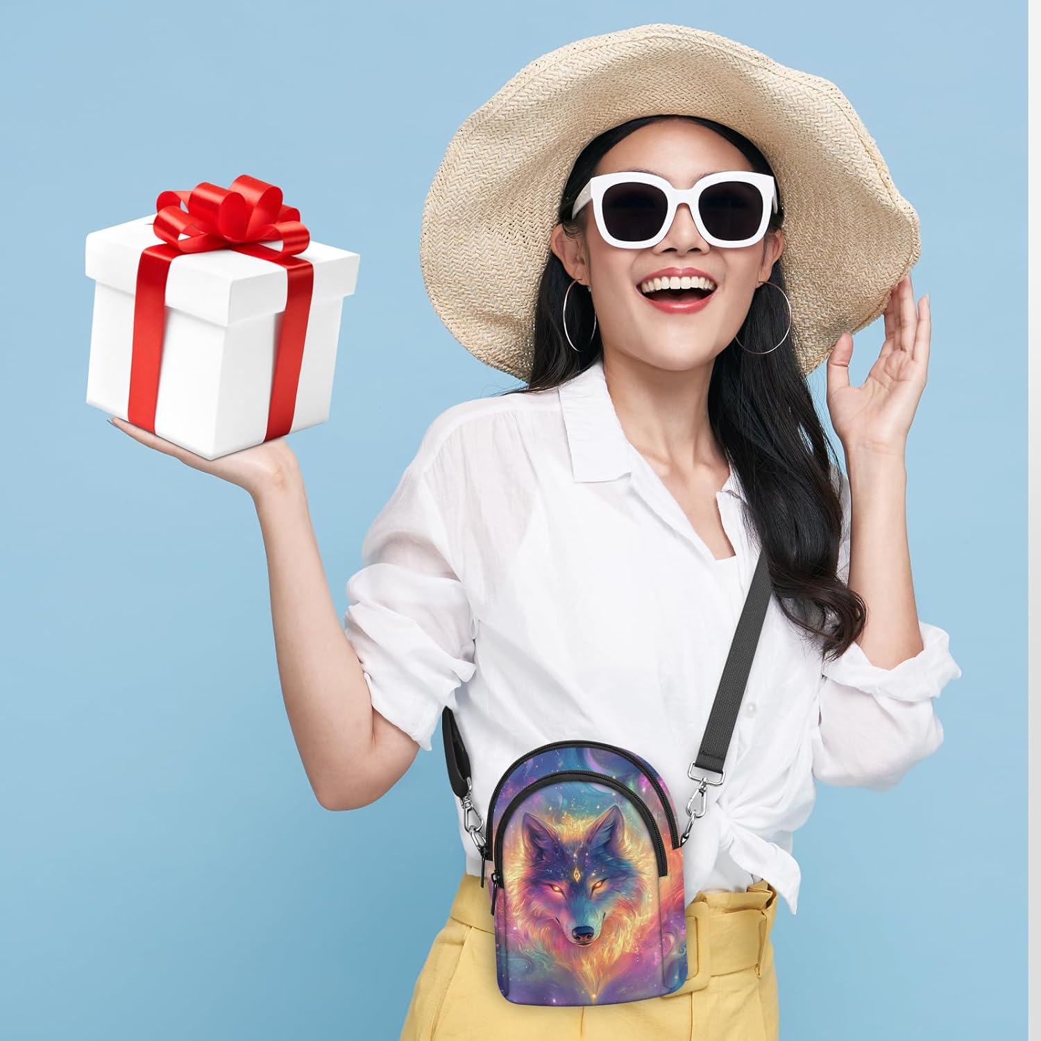 Small Crossbody Bags for Women Cell Phone Purse Lightweight Shoulder Bag with Adjustable Strap Casual Waterproof Travel - Image 3