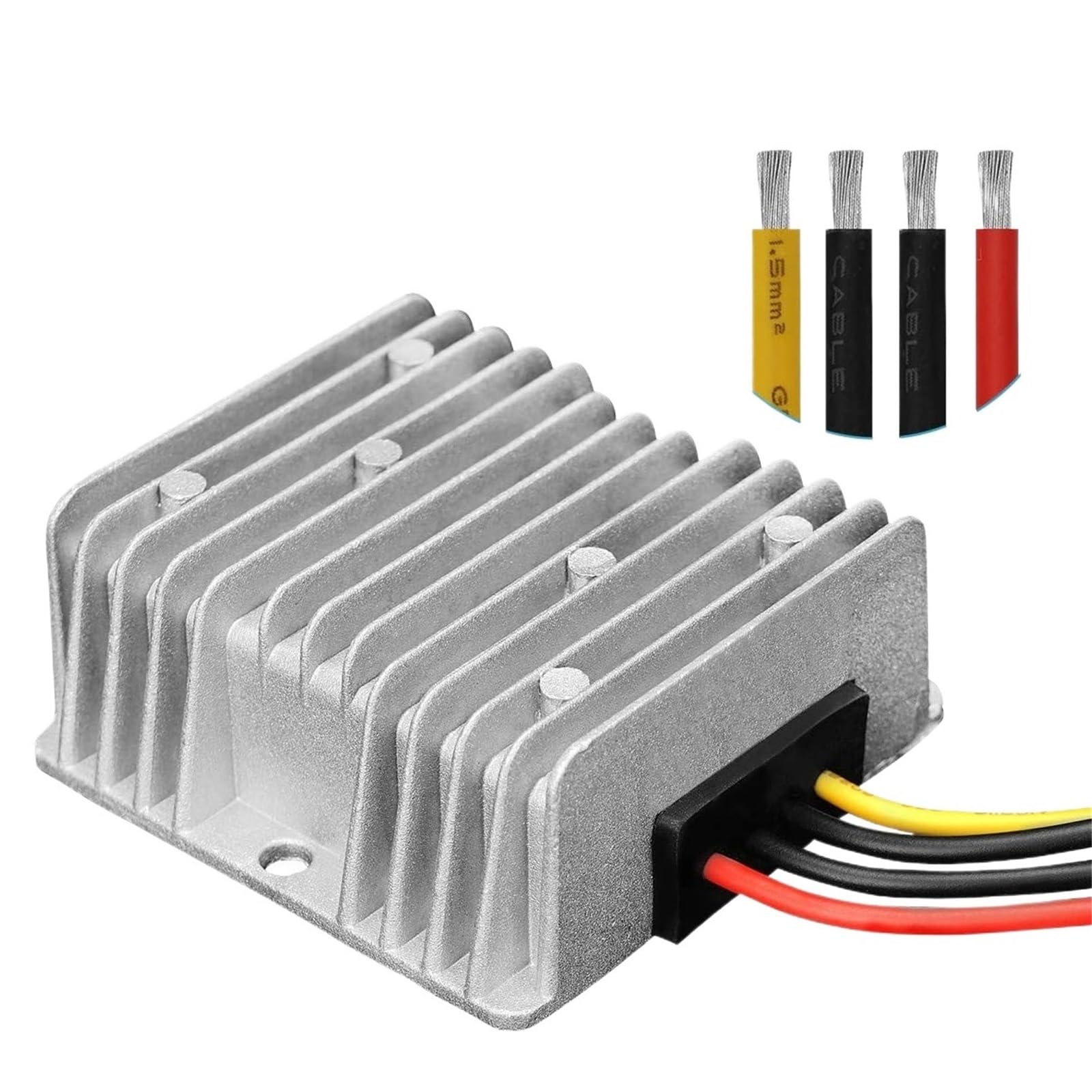 ZDVHOMCB 1pcs DC Voltage DC 12V(10V-16V) Step Up to 56V3A 168W Waterproof Car Power Supply Electronic Boost Transformer