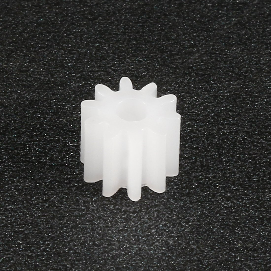 uxcell 30pcs Plastic Gears White 10 Teeth Model 102A Reduction Gear Plastic Worm Gears for RC Car Robot : Toys & Games