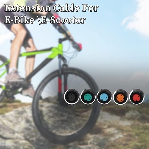 Miniatura 10 de EDENCOMERS Cable de extensión Ebike 2pin3pin4pin5pin6pin machohembra línea con enchufe impermeable solo conector para bricolaje bicicleta eléctrica