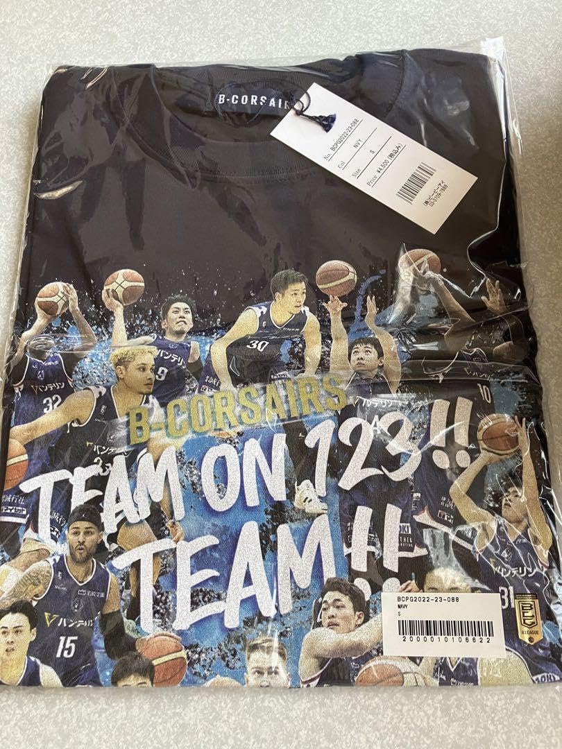 美品 B LEAGUE 横浜 B CORSAIRS Practice Shirt B-COR SHOP(ビーコルグッズショップ) (@b.corsairs.shop