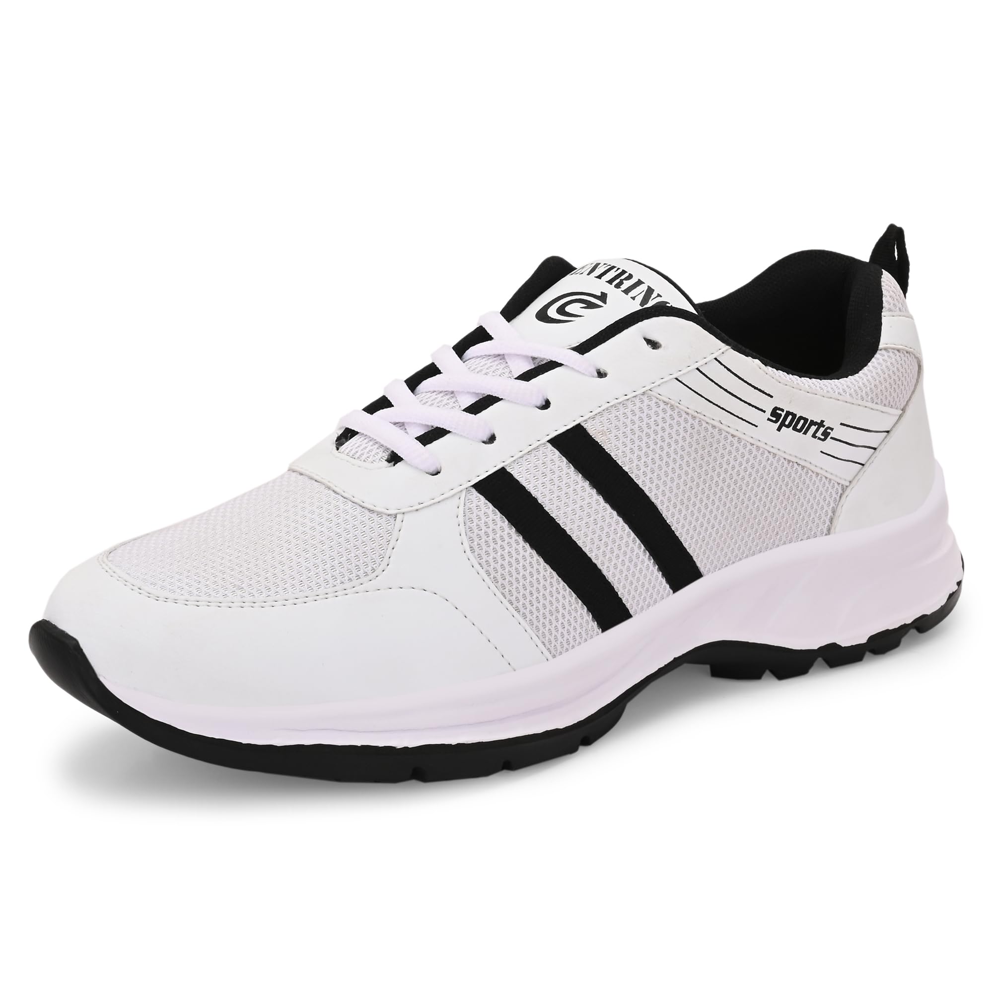 Centrino Men's White Casual Sneakers