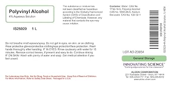 4% Polyvinyl Alcohol Solution, 1L - The Curated Chemical Collection