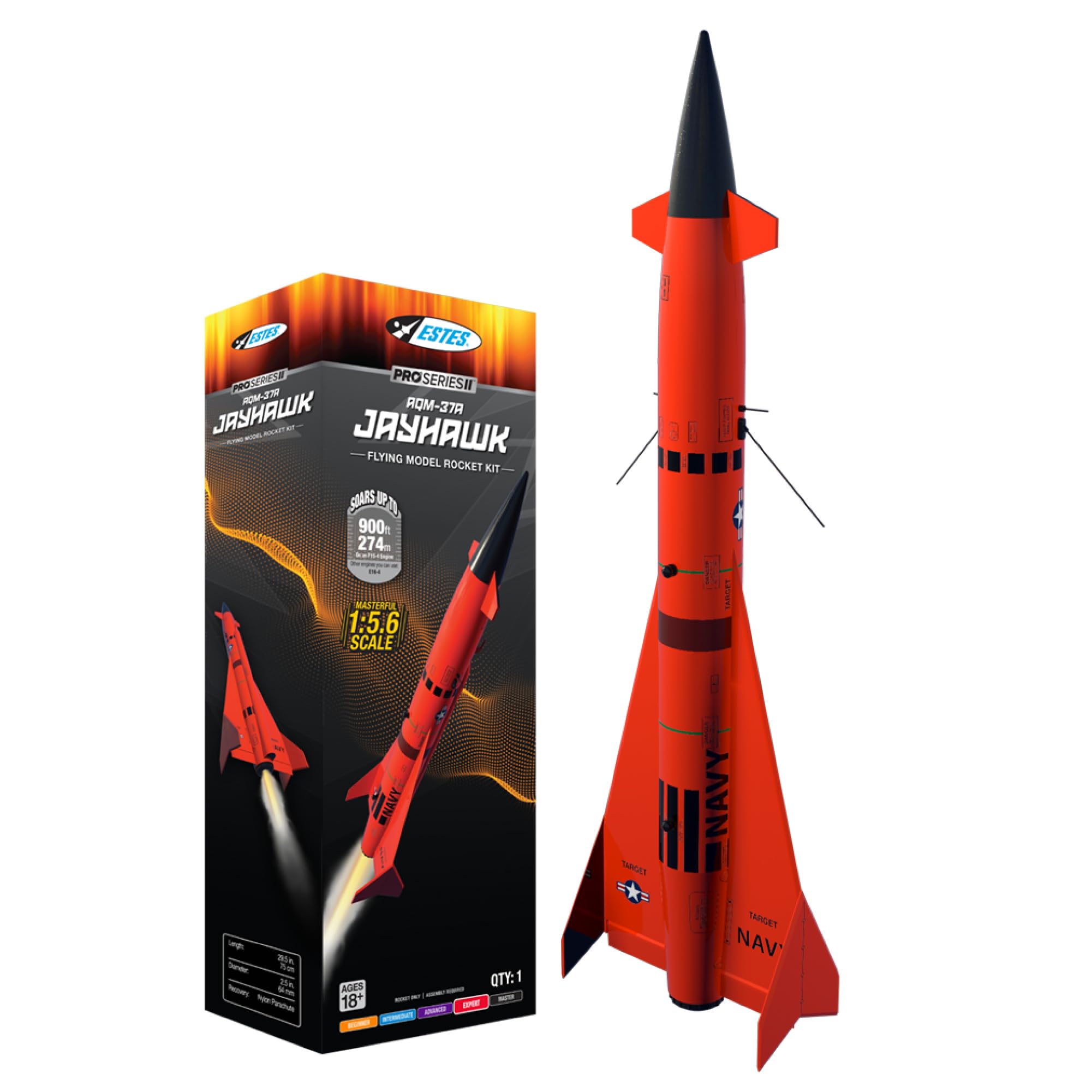 ROCKETイーグルさま専用 Amazon.com: Estes 9731 Jayhawk Pro Series II Rocket-Building Kit