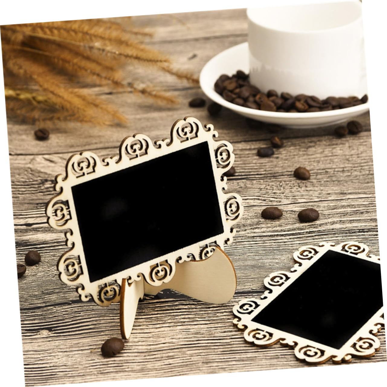 SHINEOFI 30pezzi Mini Lavagne Decorative Con Per Segnaposto Matrimonio e Lavagnette Per e Decorazioni