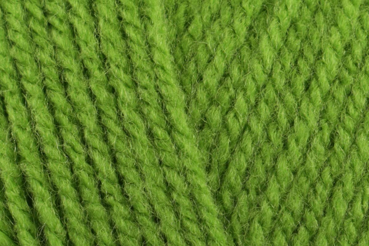 Sirdar Hayfield Bonus DK Crochet Yarn Bundle, 100% Acrylic Soft Double Knitting Wool for Cushions, Cardigans, Toys, Jumpers, Sweaters - 100g Balls - Lemongrass (0699) - Pack of 10