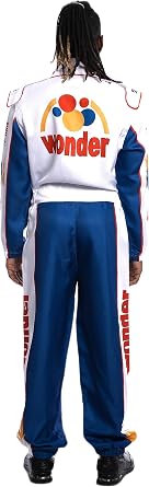 Ricky Bobby Talladega Nights Costume Race Driver Jumpsuit Halloween Cosplay