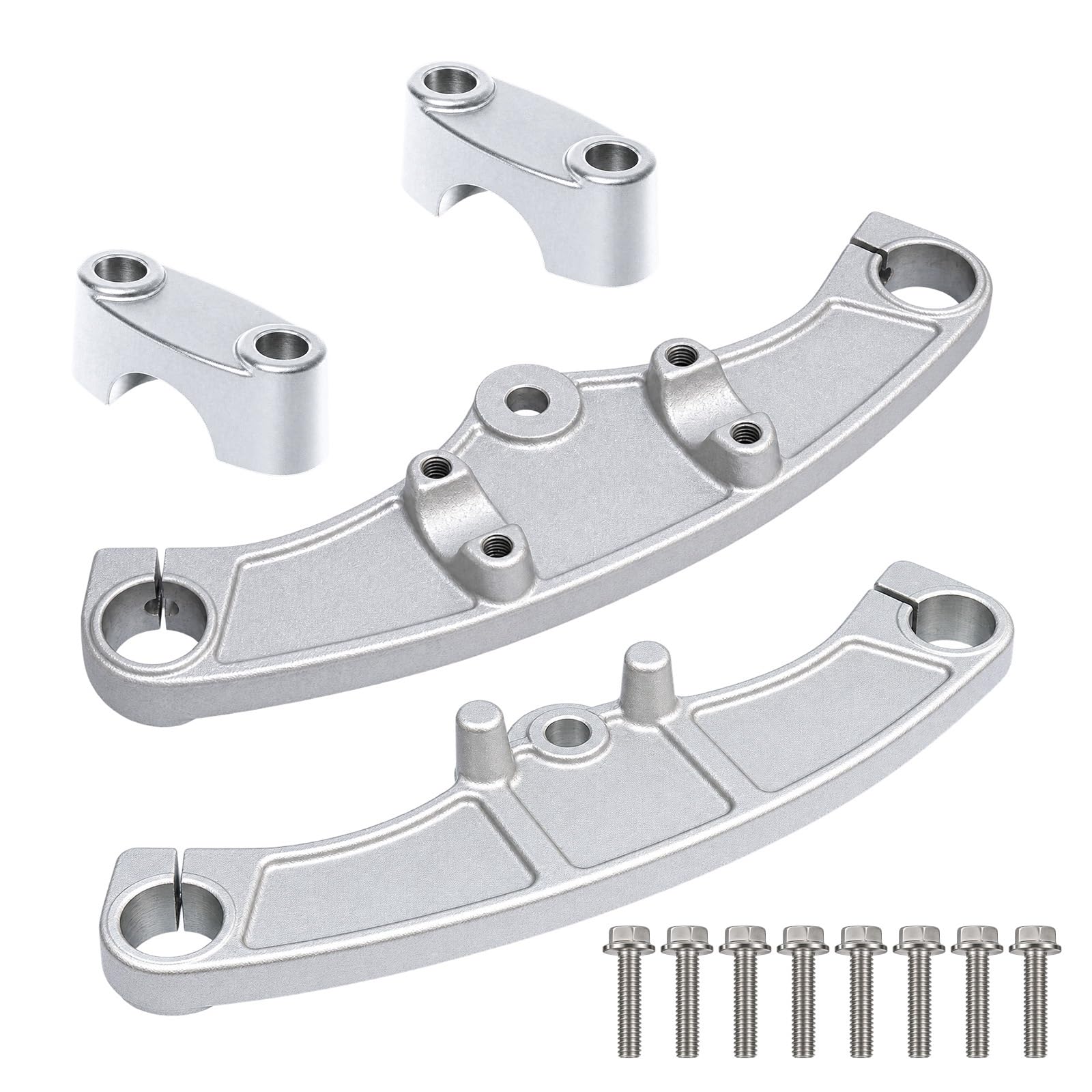 Amazon.com: JMCHstore Heavy Duty Triple Tree Clamps 27mm Forks for