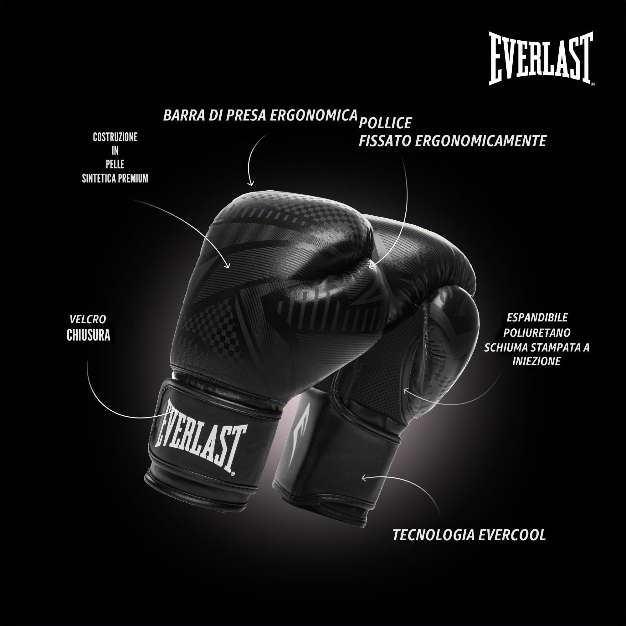 Everlast Unisex Spark Da Allenamento Guanti Sportivi Comodi