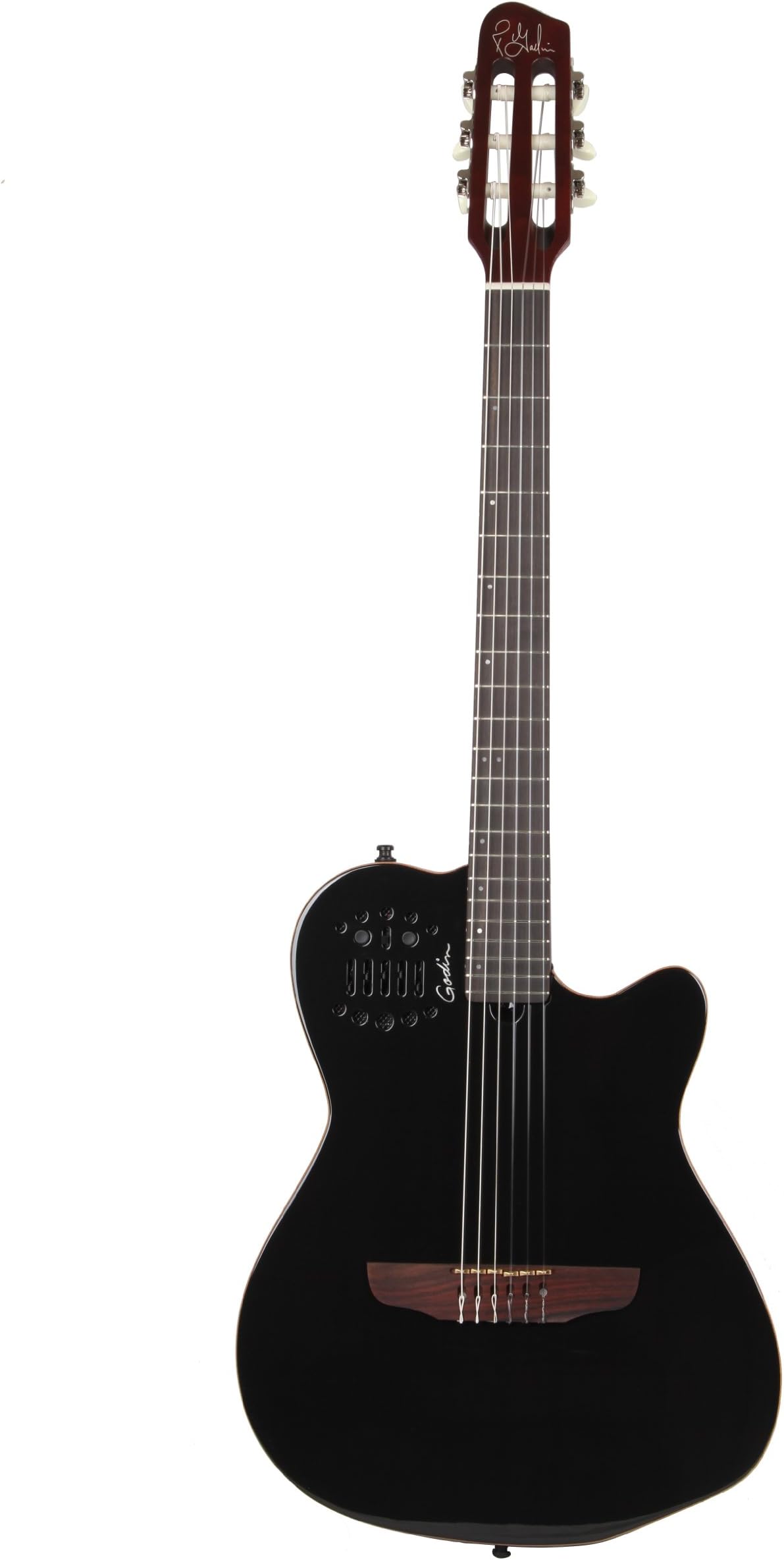 Godin Multiac ACS Slim Electric Guitar With Bag (Black)