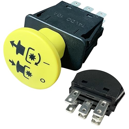 Cub Cadet Interruptor de toma de fuerza 7 terminales para Cub Cadet MTD 725-3233 725-3233A 925-3233 925-3233A Delta 6201-308 6204-308 Blade Clutch
