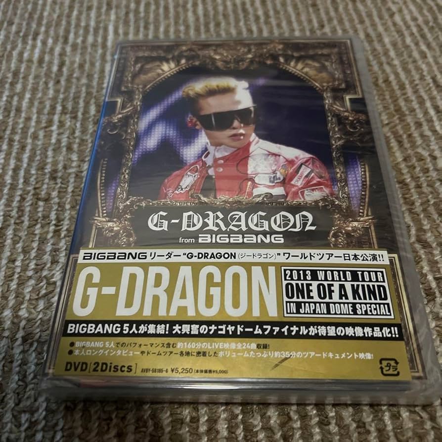 G-DRAGON♡ONEOFAKIND DVDボックス G-DRAGON♡ONEOFAKIND DVDボックス
