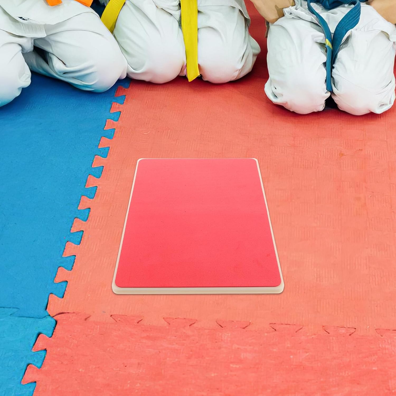 Martial Arts Breaking Boards Taekwondo Karate Punching Boards 1.5cm Thick Red Heavy-Duty Rebreakable Training Equipment for Ages 15