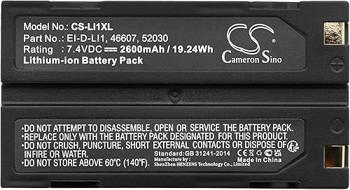 Miniatura 3 de Batería de repuesto para Trimble R8, R8 Modelo 2, receptor R8, receptor SPS780, receptor SPS880, receptor SPS881, receptor SPS882, receptor SPS985,