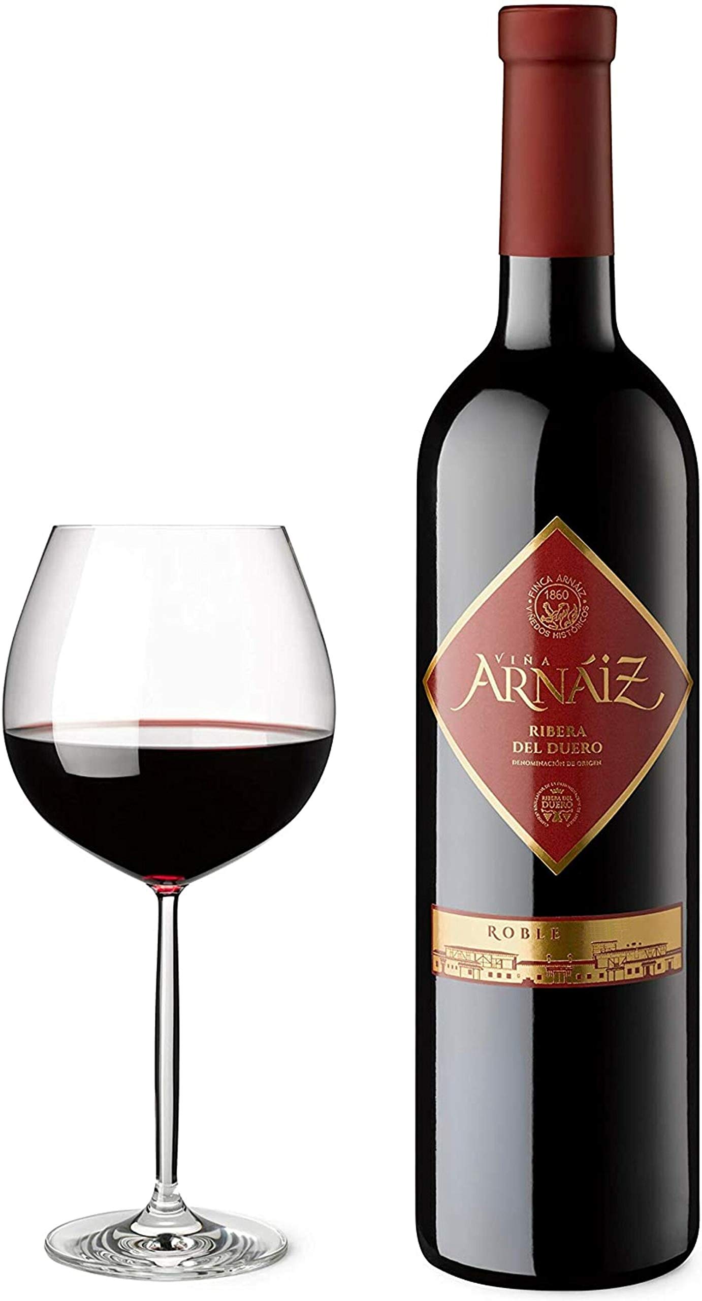 Viña Arnáiz Roble, Vino Tinto D.O. Ribera del Duero, 6 Botellas x 750 ml