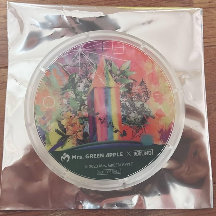 Mrs. GREEN APPLE サプライズボックス グラス コースター ミセス