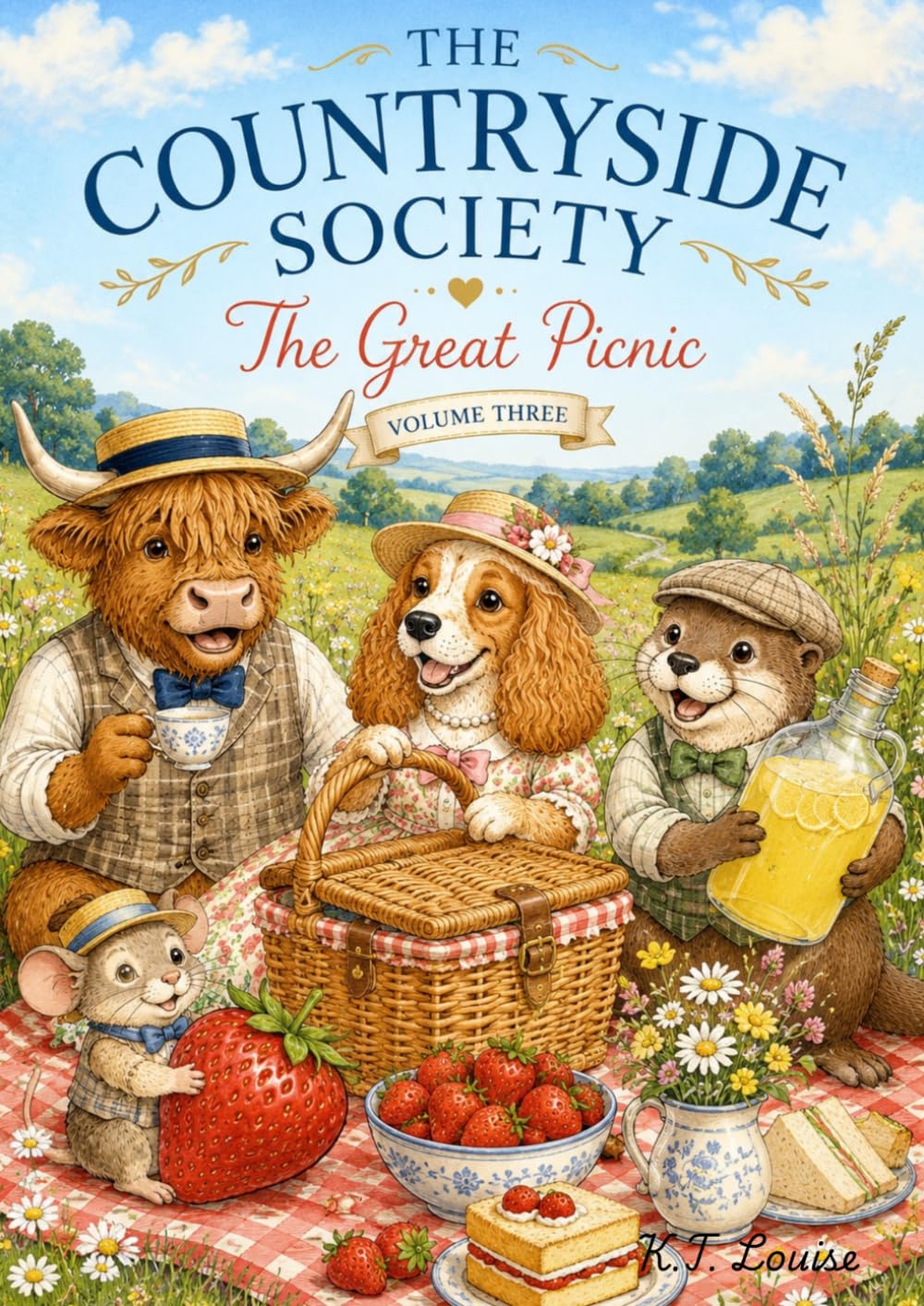 The Countryside Society Great Picnic: Colouring book