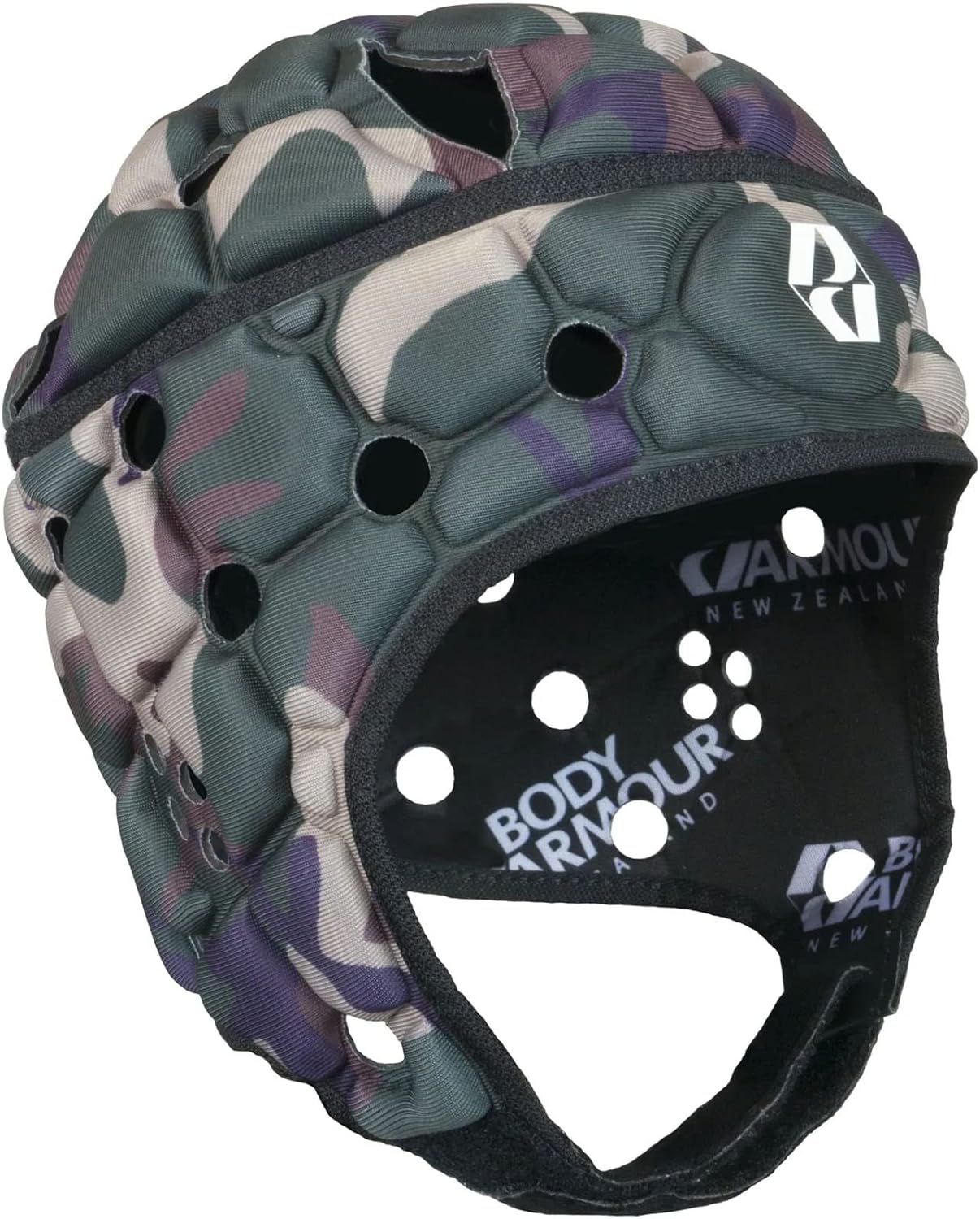 Body Armour New Zealand Adults Ventilator Rugby Headguard Green