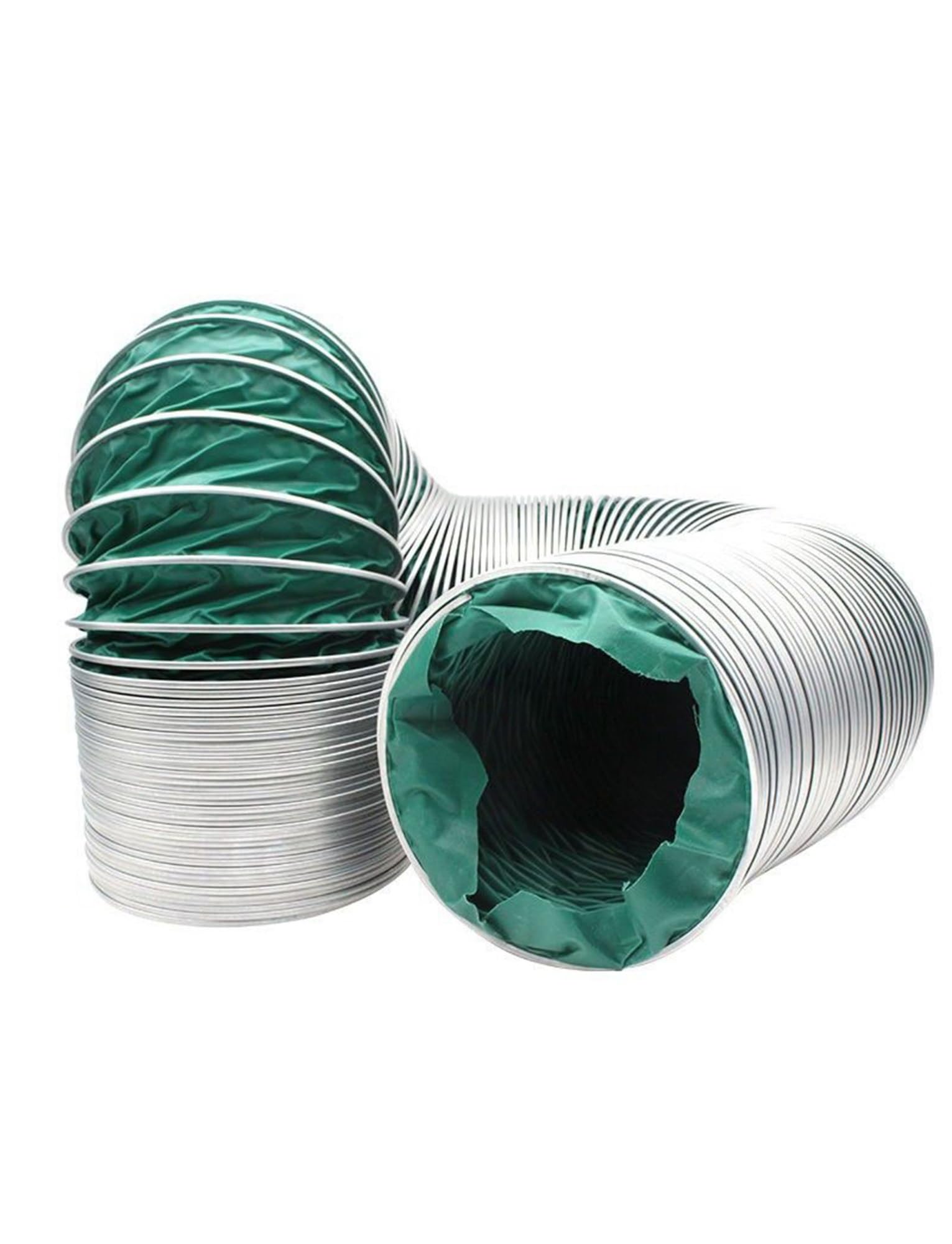 Manguera de conducto flexible aislada: ventilación resistente para espacios reducidos, secadora, HVAC, escape de garaje, soplador y extracción de humos, retardante de llama