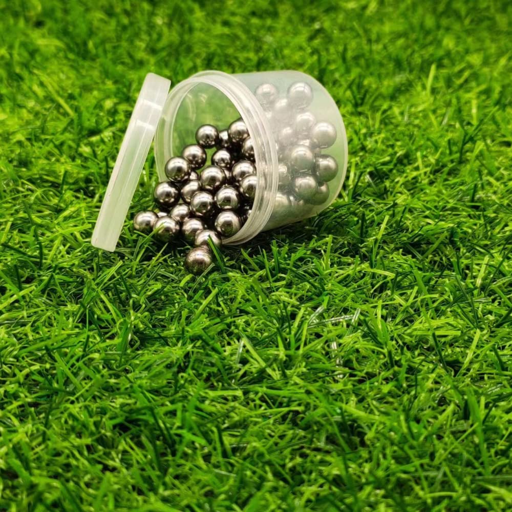 QINGZHENG-7/32Inch(5.5mm) AISI316 Stainless Steel Ball，Mixing Agitator Balls for Nail Polish, Paint, Cream, Anti Set(100 PCS)