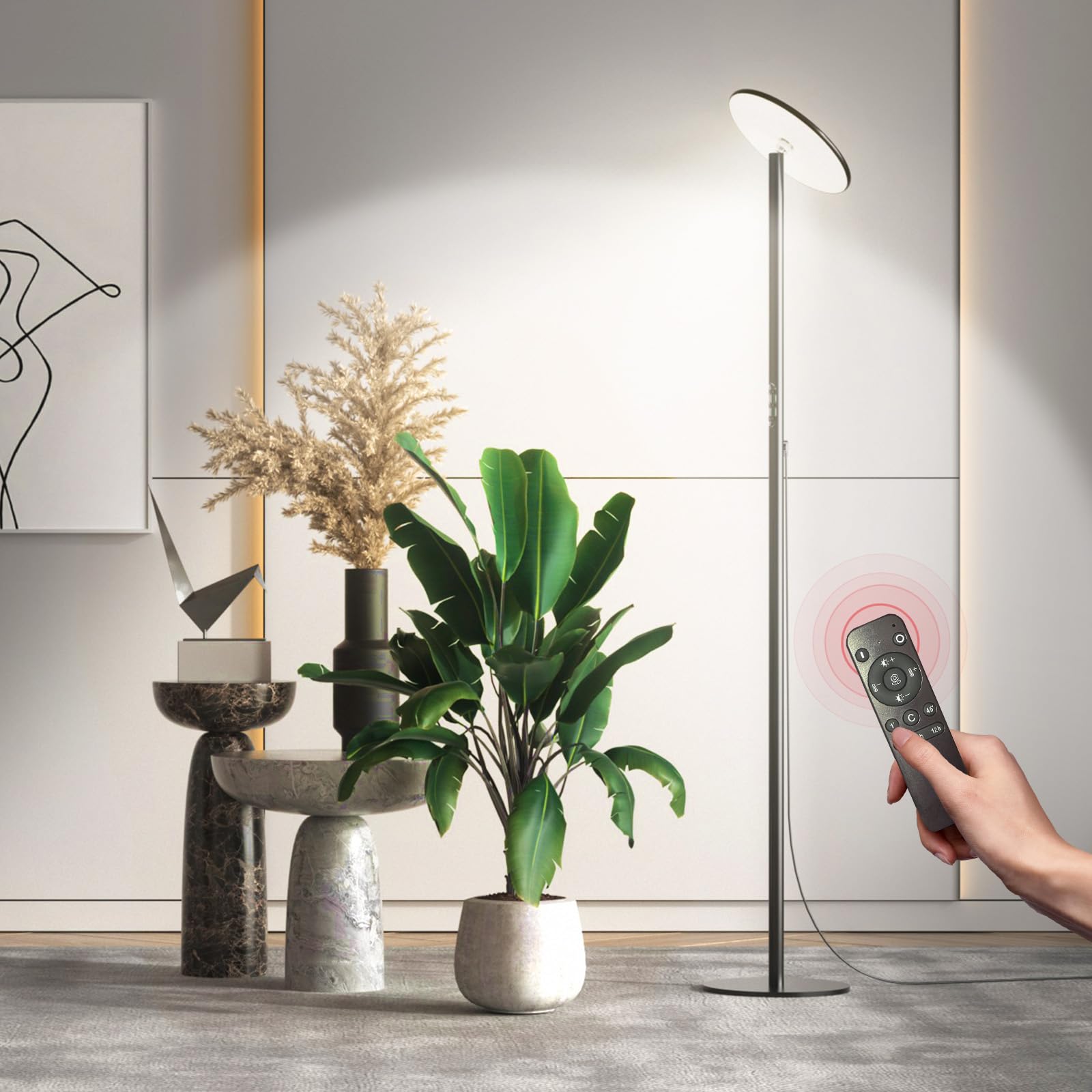 60W Full Spectrum Standing Lamp 85 inch