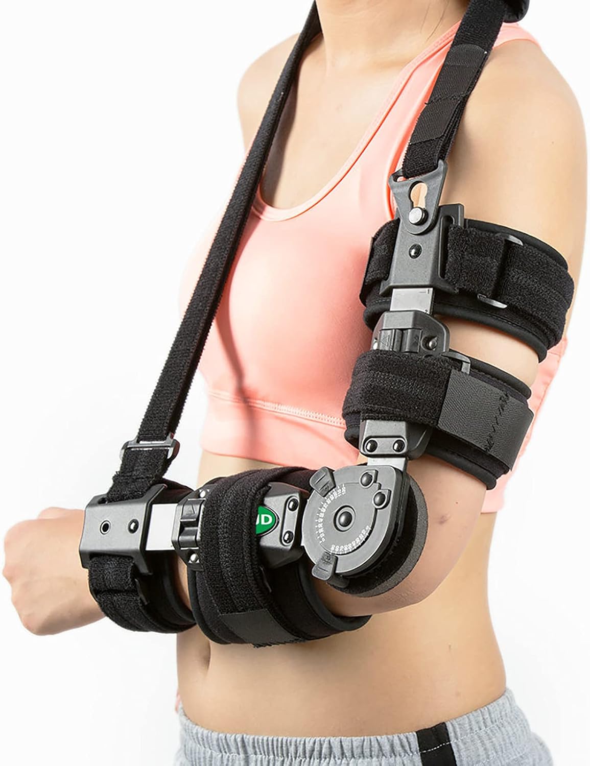 Health Care Arm Brace Angle Adjustable Hinge Elbow Support Brace for Forearm Fracture