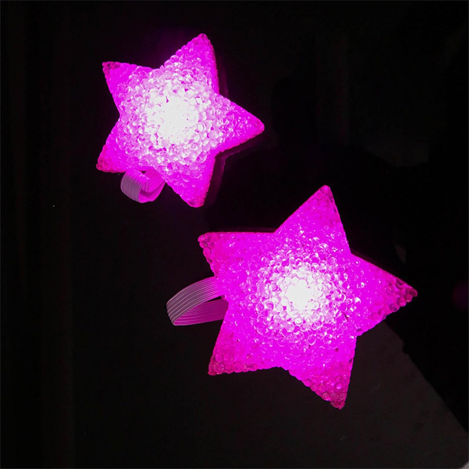 4PCS Portable Star Night Light Stick Professional Dance Accessories Event Glowing Party Supplies Star Shape Party Decors