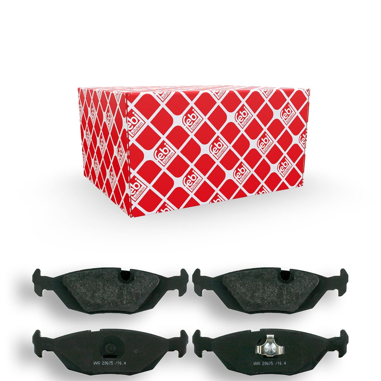 ✅Fits FEBI HAMULCE 16141 HAM PADS. REAR MADE OF ABS, SEE MM  ⭐UK Seller⭐