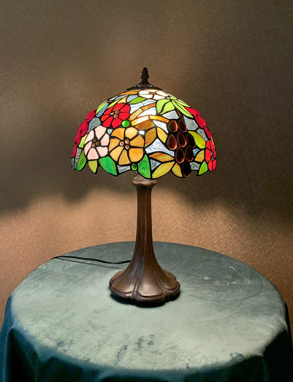 ケマ・クール ティファニースタイルのテーブルランプ LED ケマ・クール ティファニースタイルのテーブルランプ LED ケマ