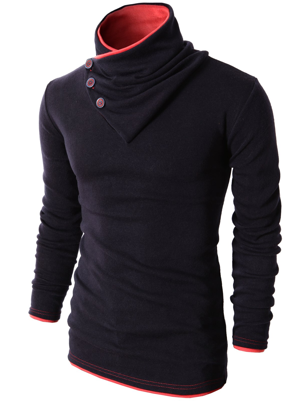 H2H mens Casual,thermal,classic,long Sleeve Casual,thermal,classic,long Sleeve