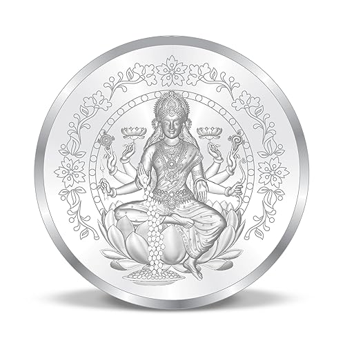 Precious Moments BIS Hallmarked Silver Coin Ganesh Lakshmi 999 Pure available in 10/20/50/100 gram.