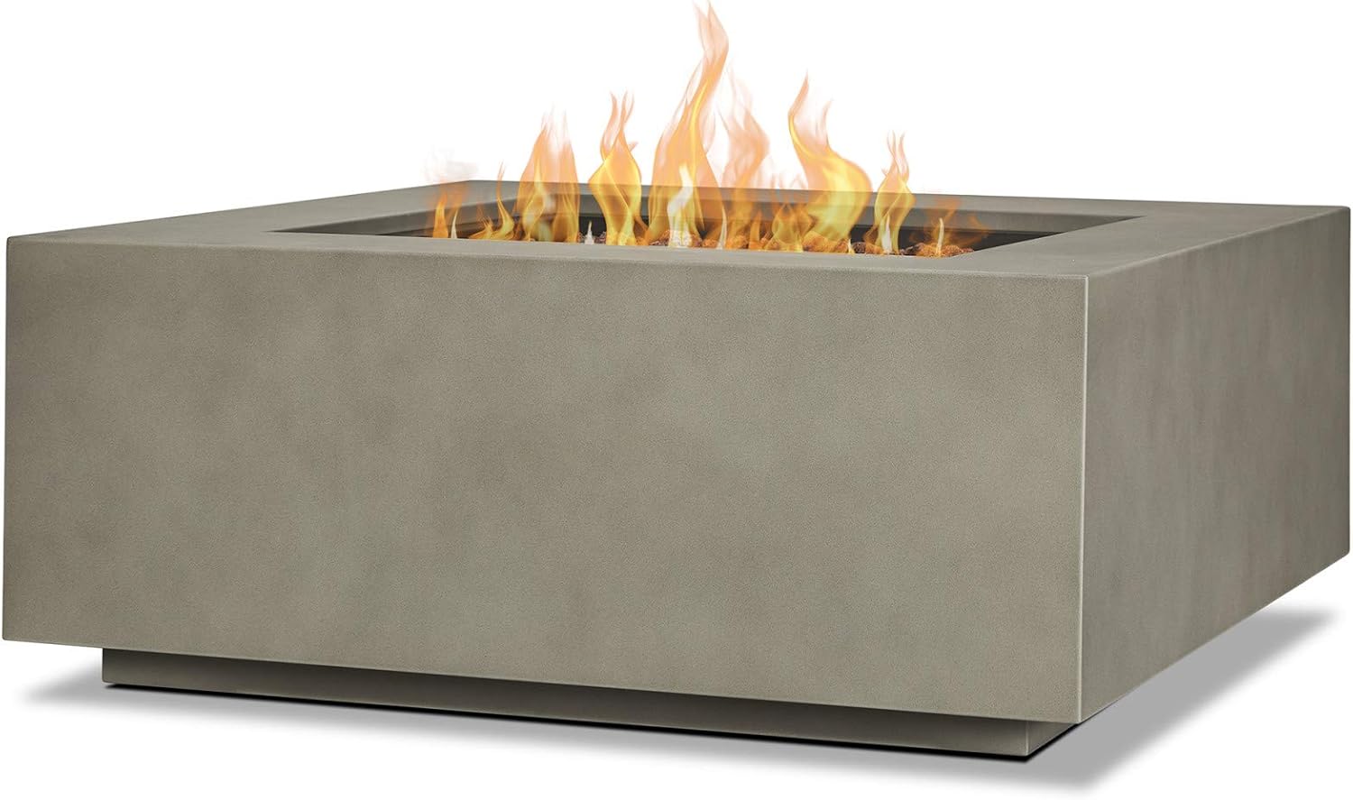 Real Flame Aegean or Baltic Square Fire Table Storage Cover - Durable Fabric with Draw String - Suitable for Fire Pits up to 37" L