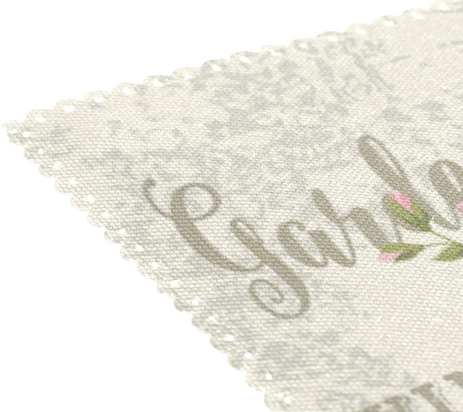 Use7 Lot De 4 Sets De Table En Polyester Style Shabby Chic Motif Floral Vintage 30,5 X 45,7 Cm