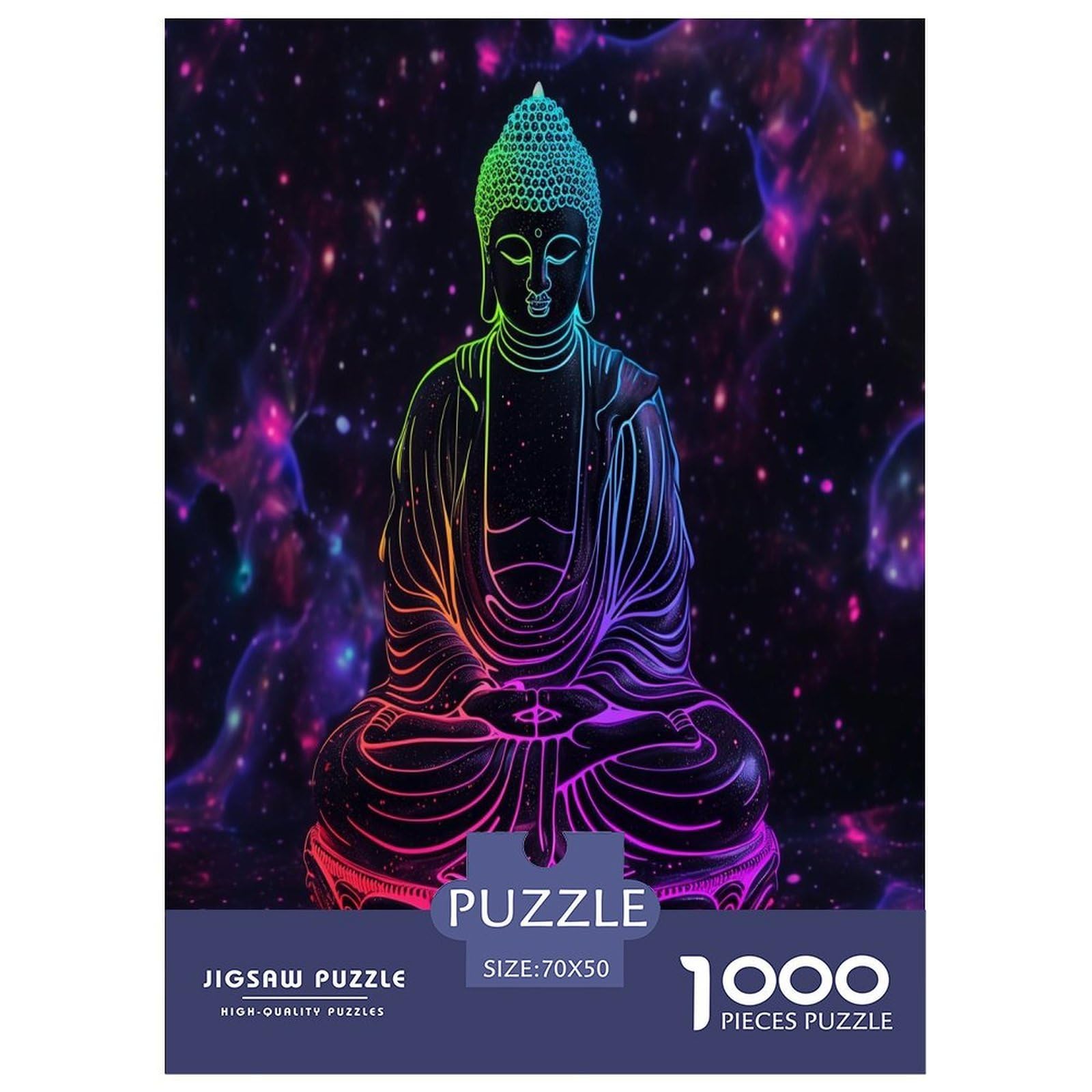 Puzzle imposible de Buda, rompecabezas de 1000 piezas para tu rincón de meditación 8