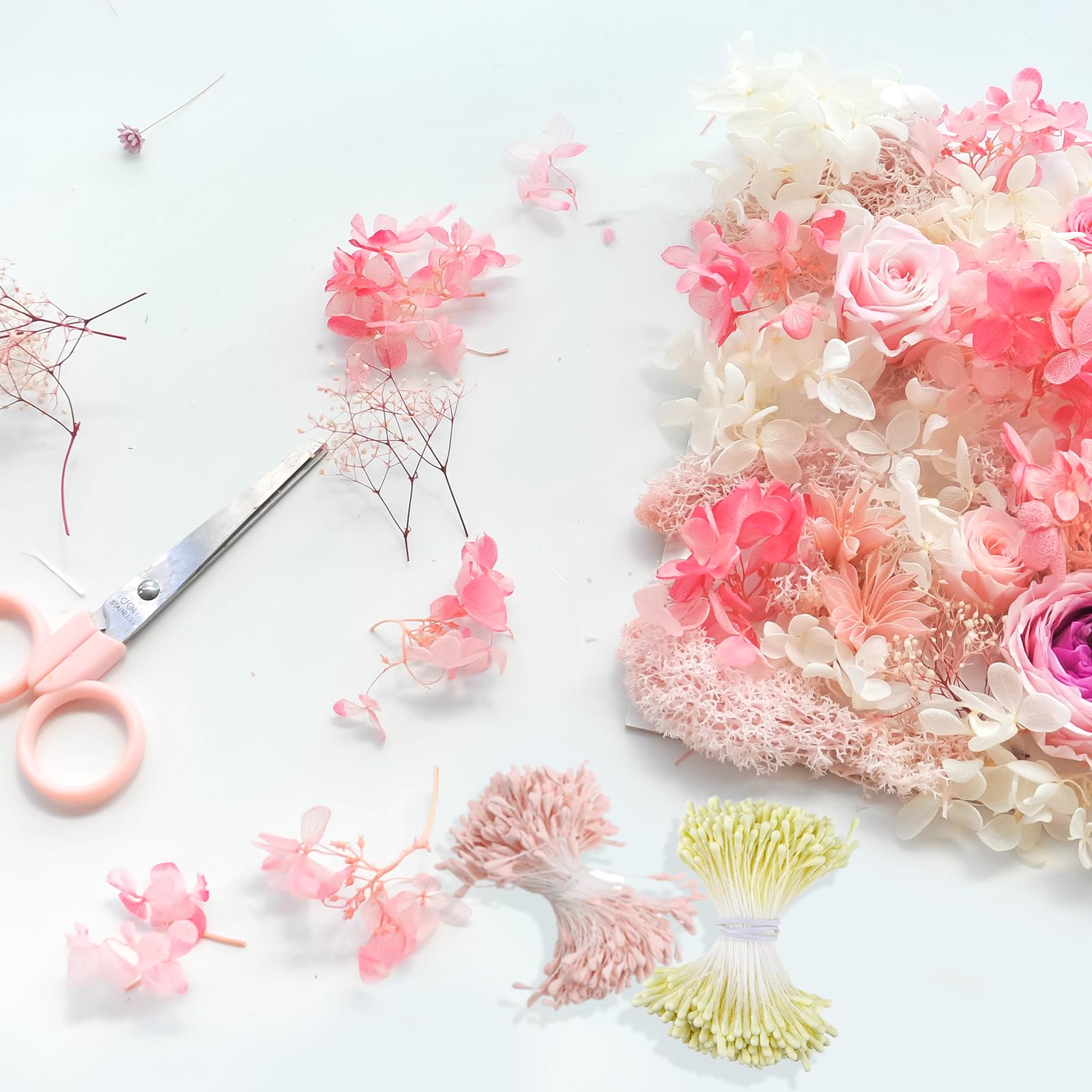 pilyero 350 pièces Étamine de Fleur Double Têtes, Cure Pipe, Pistil Fleur Loisir Creatif, Adaptées pour Les Bouquets DIY pour Couples et Les Bouquets Manuels pour Enfants pilyero 350 pièces Étamine de Fleur Double Têtes, Cure Pipe, Pistil Fleur Loisir Creatif, Adaptées pour Les Bouquets DIY pour Couples et Les Bouquets Manuels pour Enfants