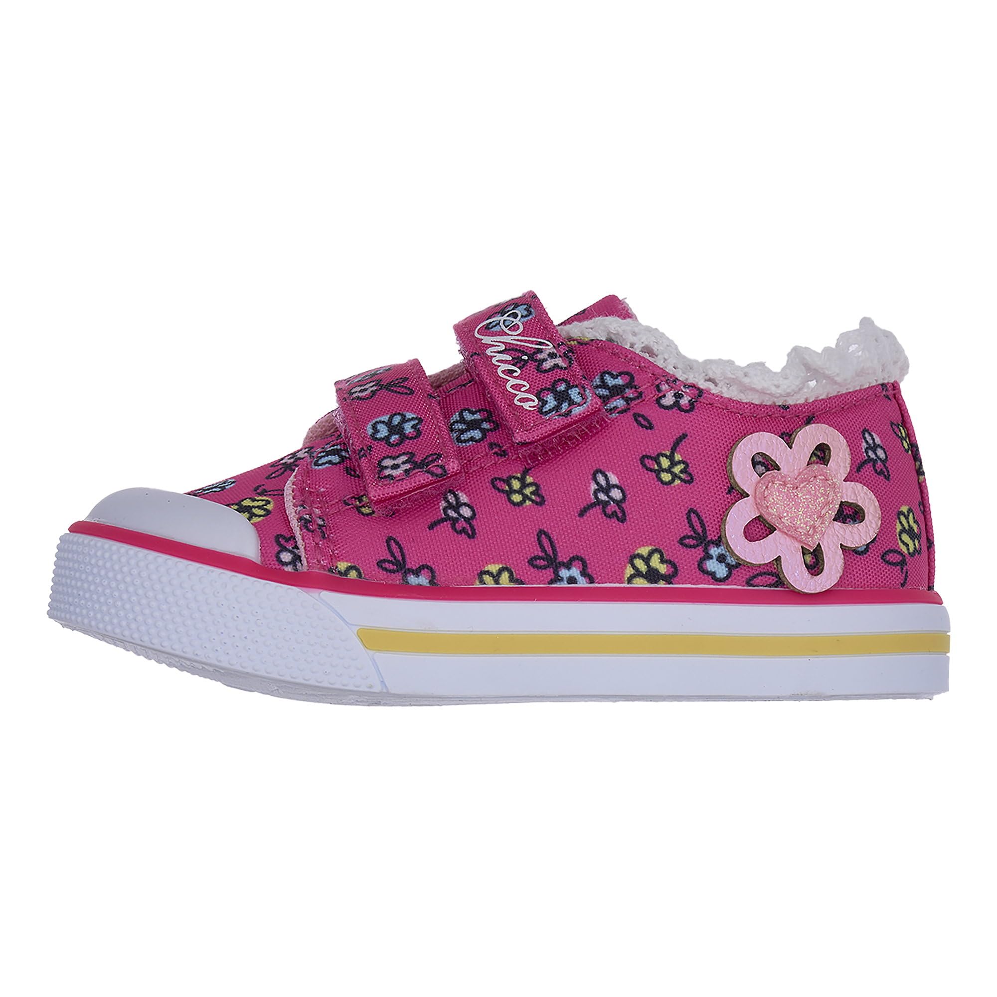 Chicco, Chaussures Fille, Baskets Fille avec Pratique Fermeture à Double Scratch, Designed in Italy