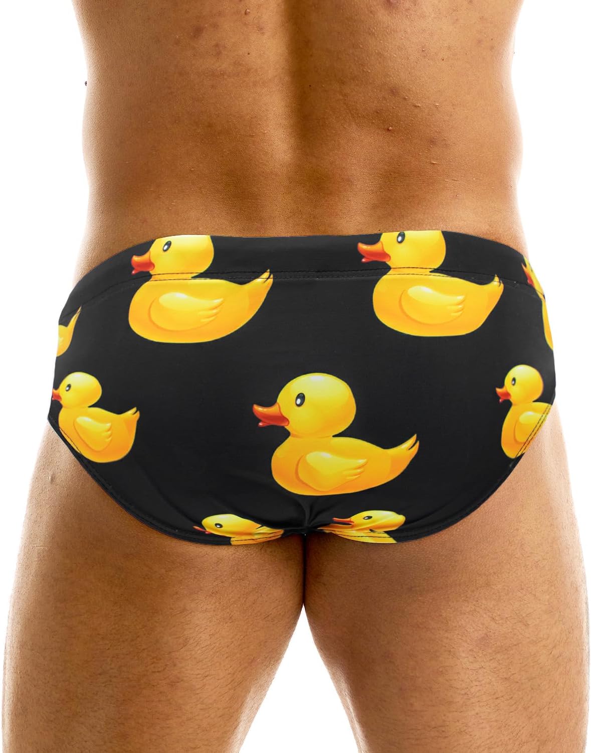 MIZOK Men's Sexy Cartoon Print Swim Bikini Low Rise Surfing Briefs Quick Dry Swimsuit Swimwear Short - Image 4