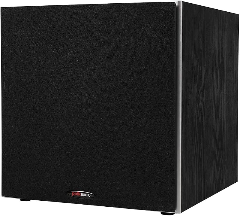 Subwoofer Polk Audio PSW10 10", diseño compacto Big Bass, hasta 100 vatios