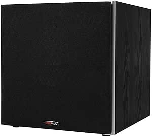 Polk Audio PSW10 10" Powered Subwoofer Home Audio – Power Port Tech, Up to 100 Watts, Big Bass in Compact Design, Easy Setup with Home Theater, Timbre-Matched with Monitor &amp; T-Series Polk Speakers