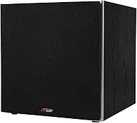 Polk Audio Subwoofer PSW10 25.4 cm alimentado por áudio doméstico – tecnologia de porta de alimentação, até 100 watts, graves grandes em design compacto, fácil configuração com home theater, Timbre