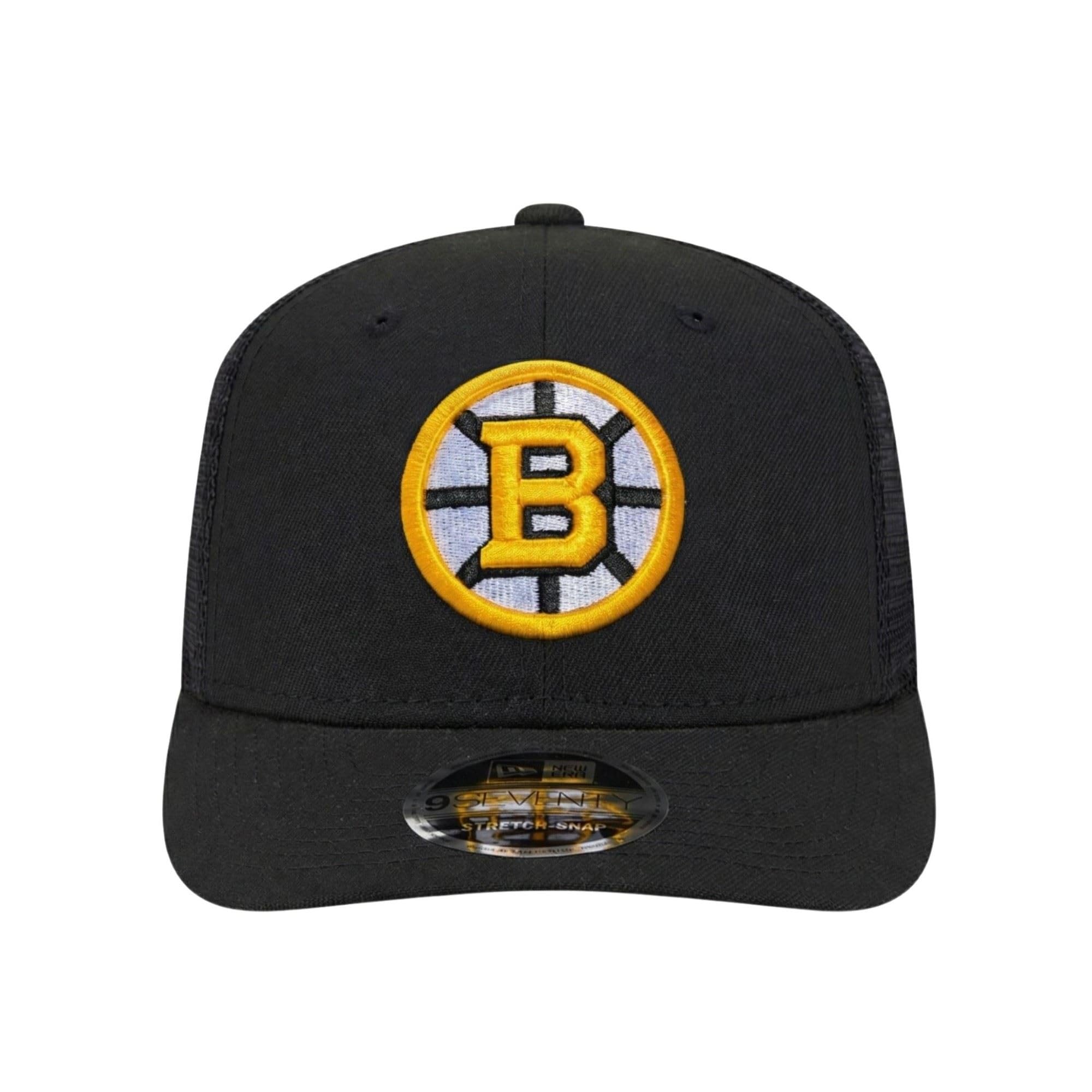 New Era 9Seventy Stretch-Snap NHL Trucker Cap con Visera Curvada Heritage-Style Snapback Cap