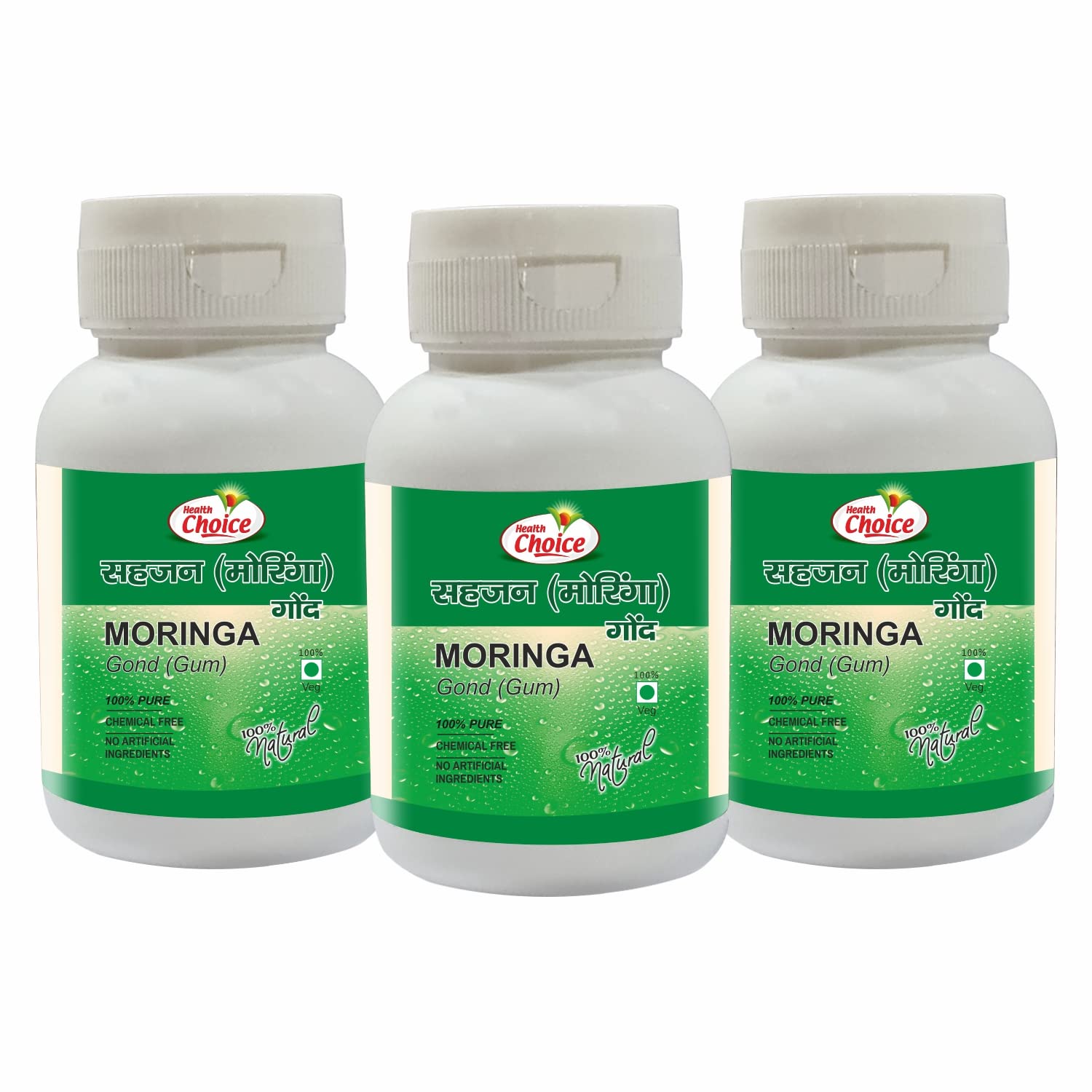 Harc Herbal Canada Moringa Gond | 60g | Safed Moringa | Lab Tested | Helpful for Digestion, gastric problem, liver, skin and hair problems (Pack of 3) (B0BMX2NFLN) Amazon Price History, Amazon Price Tracker
