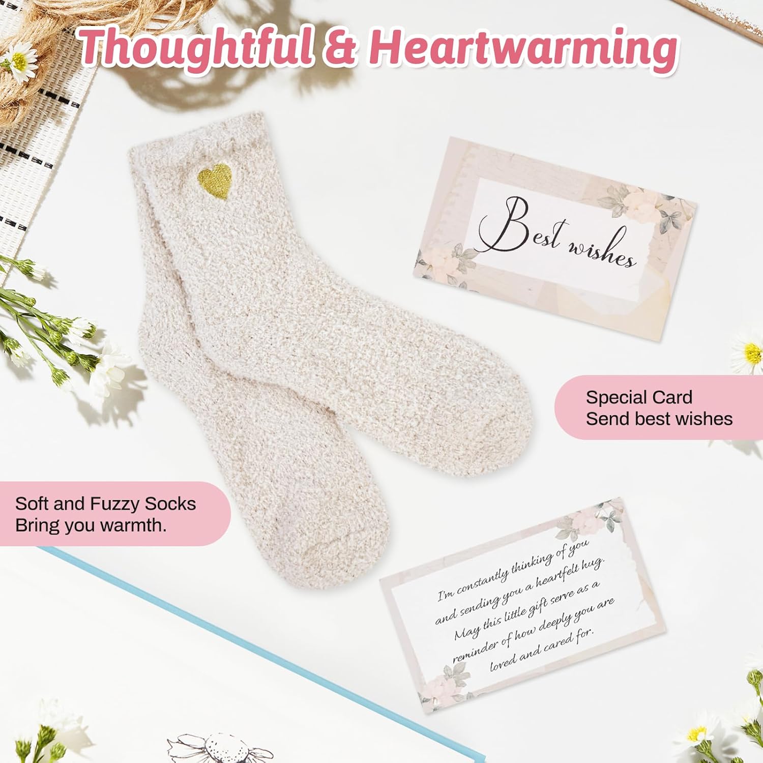 Get Well Gifts for Women,Care Package After Surgery,Feel Better Thinking Of You Cheer Up Gifts for Sick Friends, Sending Unique Sunflower Gifts for Women - Image 7