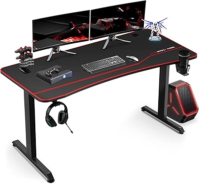 GTPLAYER Gaming Desk Red
