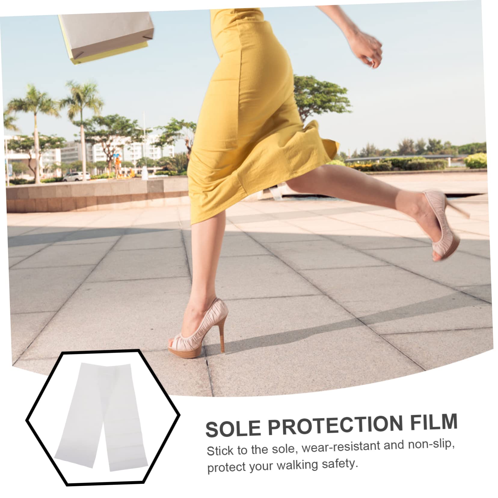 LALAFINA 5 Rollen High Heel Protectors - Für Schuhe - Langlebig Einfach Anzubringen Mattiert Nicht Für High Heels