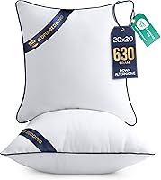 Vista 15 de Utopia Bedding - Relleno de almohadas decorativas (paquete de 2, color blanco), almohadas para sofá, cama y sofá de 12 x 12 pulgadas, relleno