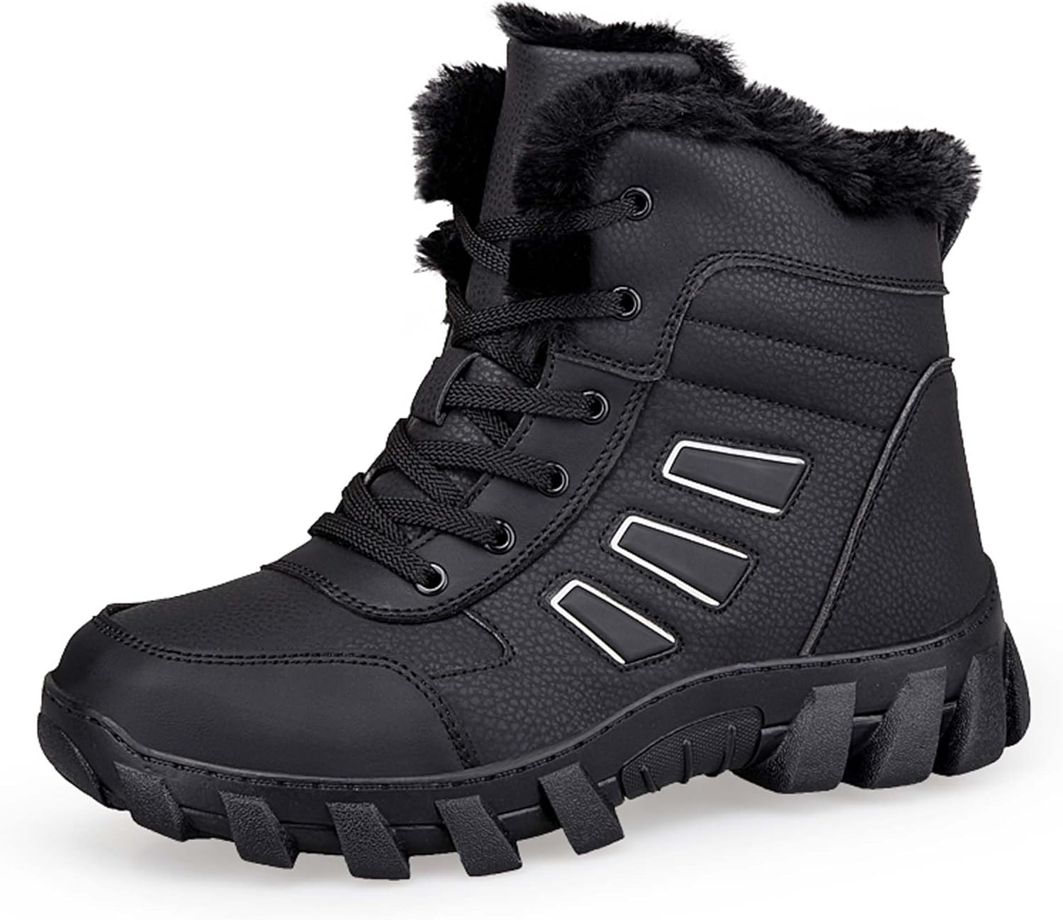 Snow boots with plush warm cotton shoes, casual men's shoes